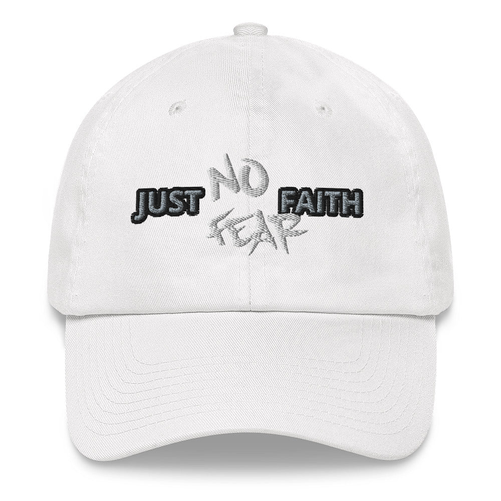 No Fear Just Faith Dad Hat