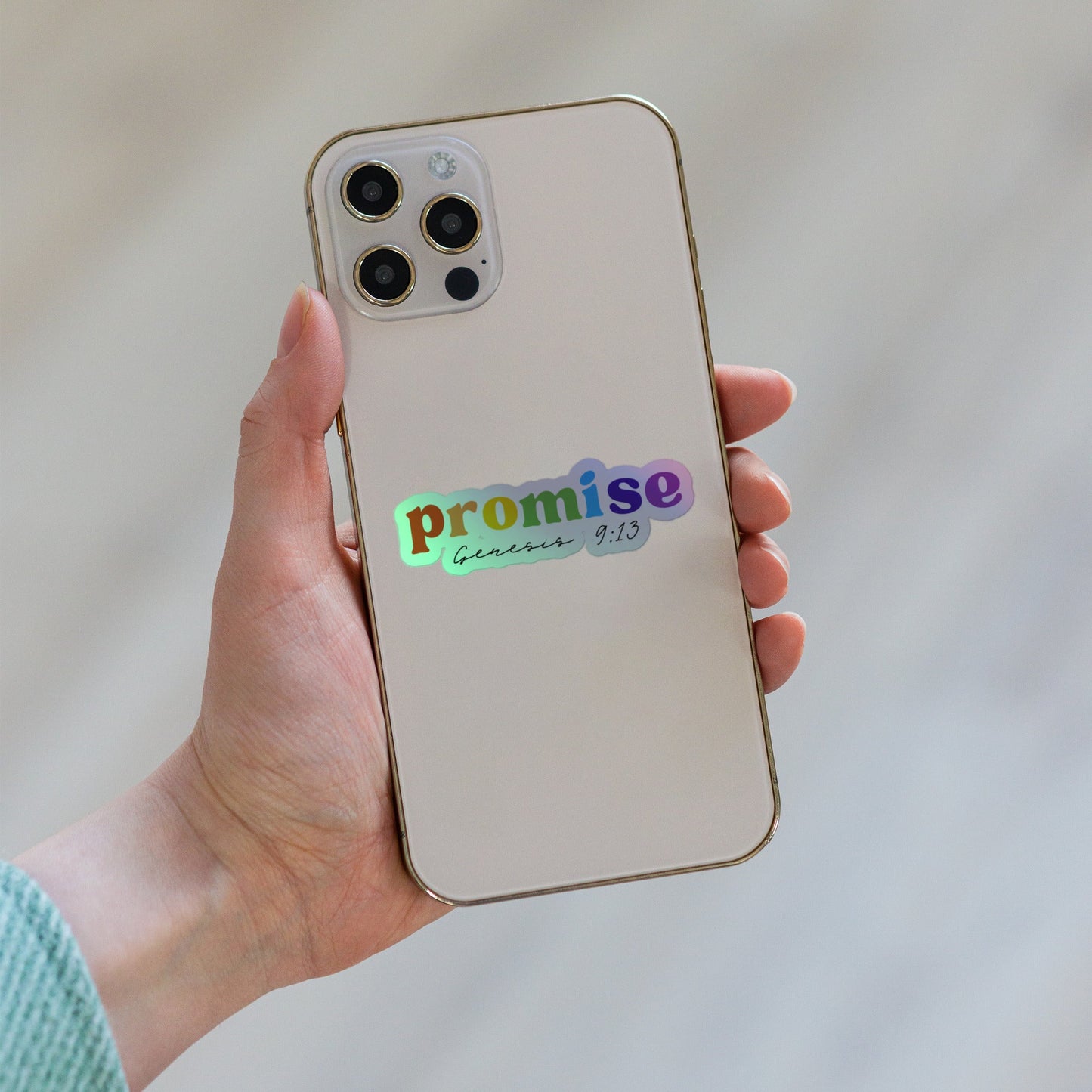 Promise Holographic Stickers