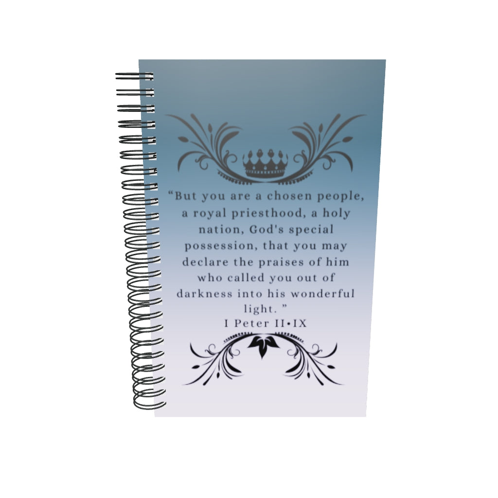 BE.LOVED Royalty Ombré Spiral Notebook