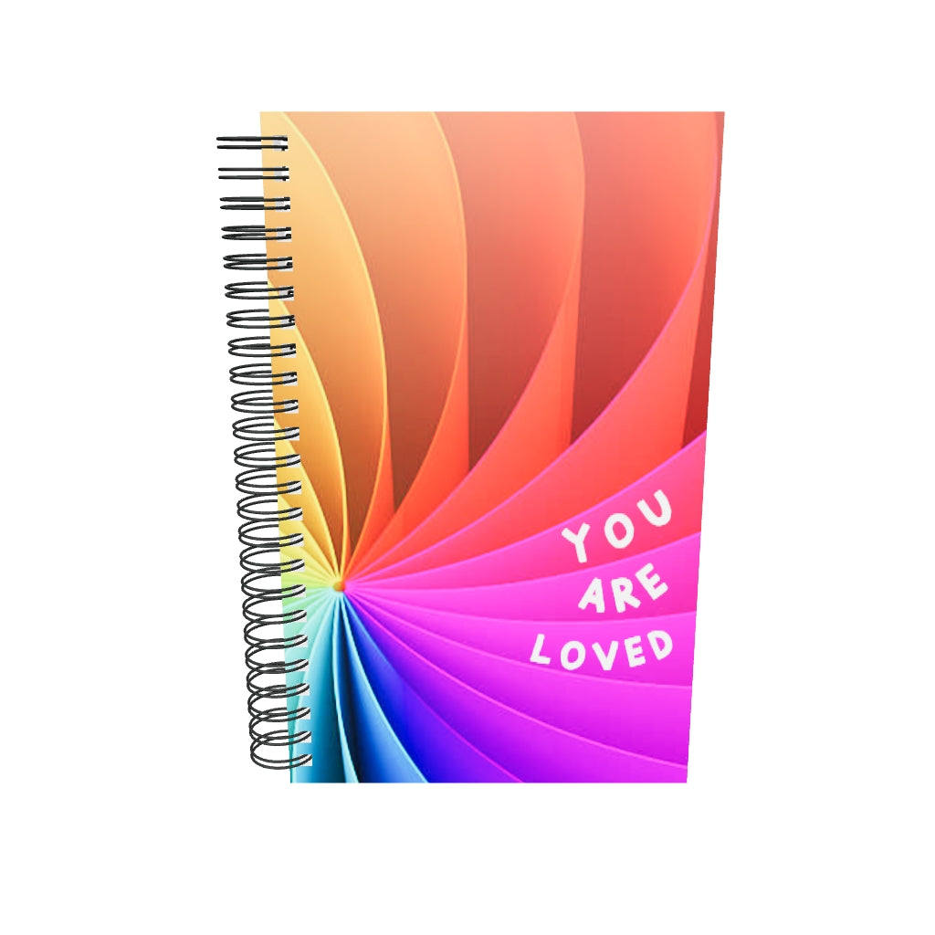 You are Loved Spiral notebook