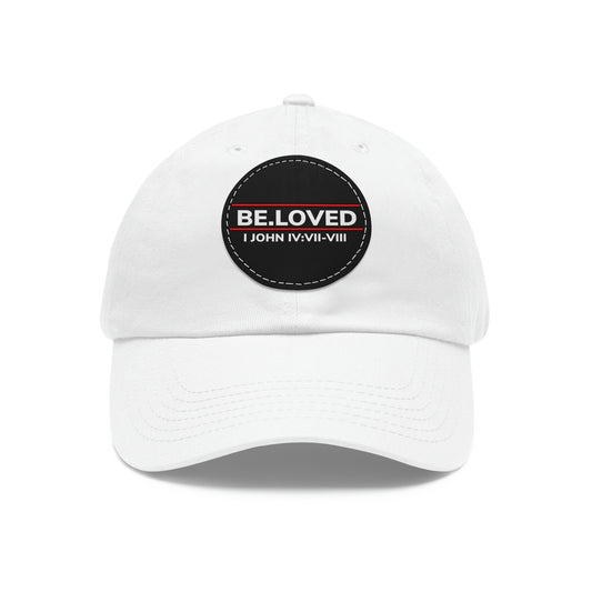 BE.LOVED Dad Hat with Leather Patch