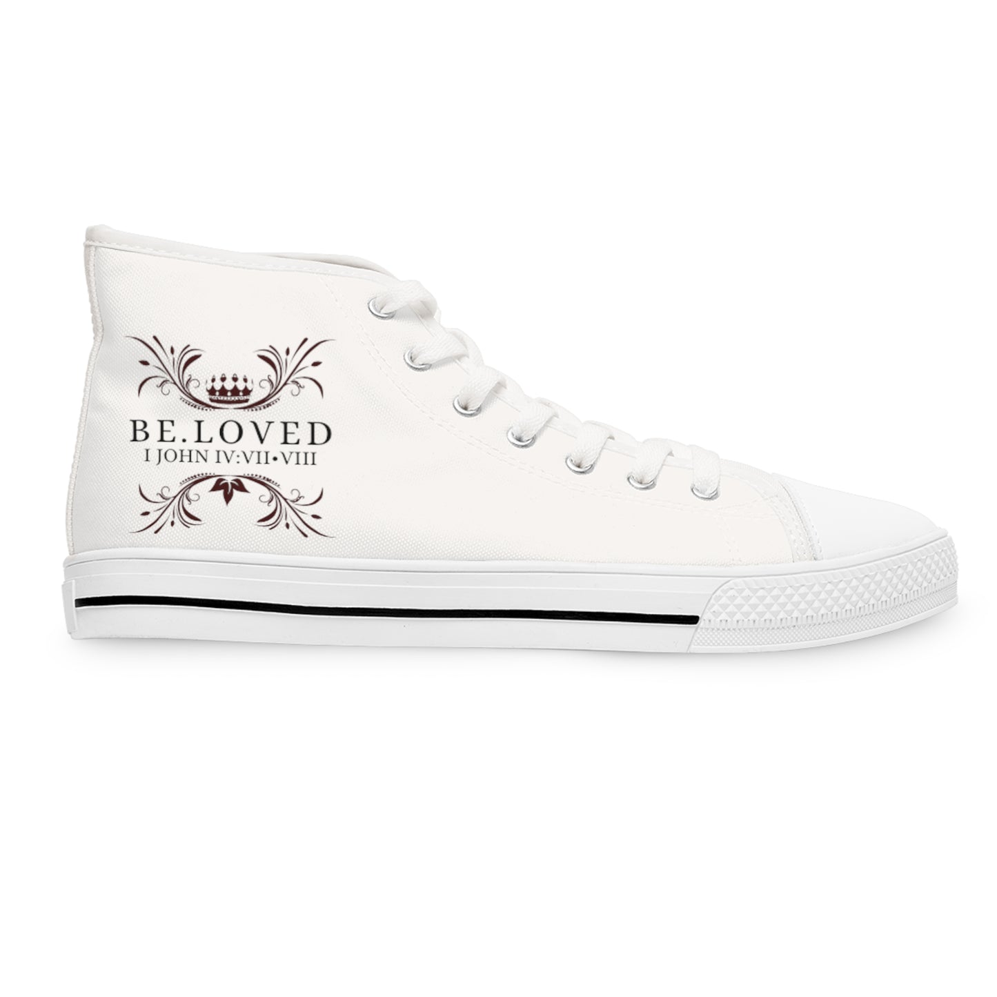 BE.LOVED ROYALTY Women's High Top Sneakers